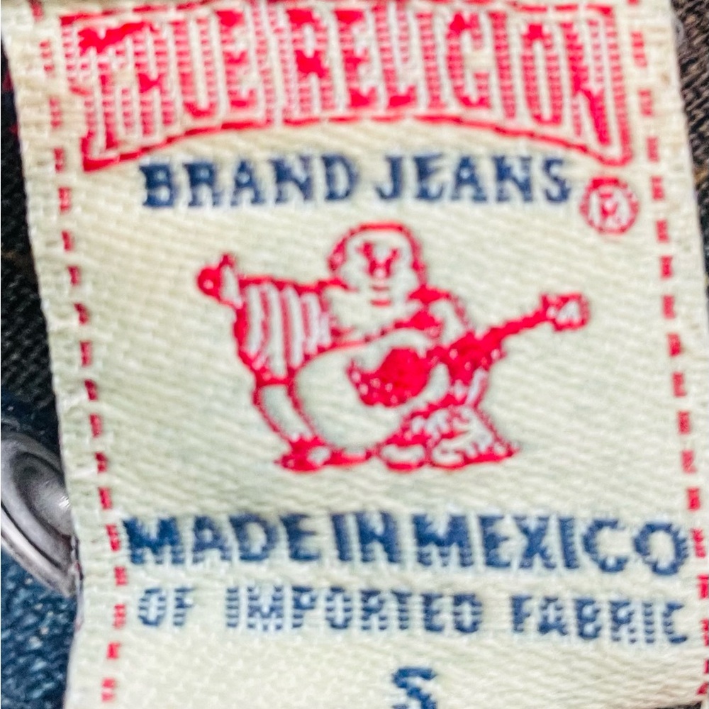 True Religion Emily Denim Jacket Size Small Label - Picture 3 of 3